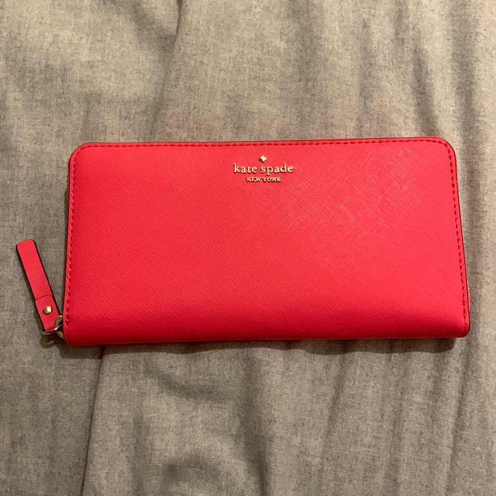 Pink Kate Spade wallet